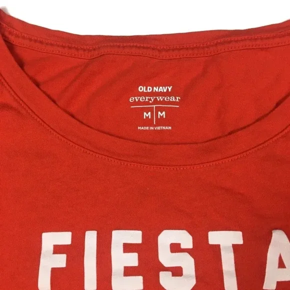 WS46 Old Navy Fiesta manana Spanish Shirt M - Picture 3 of 4